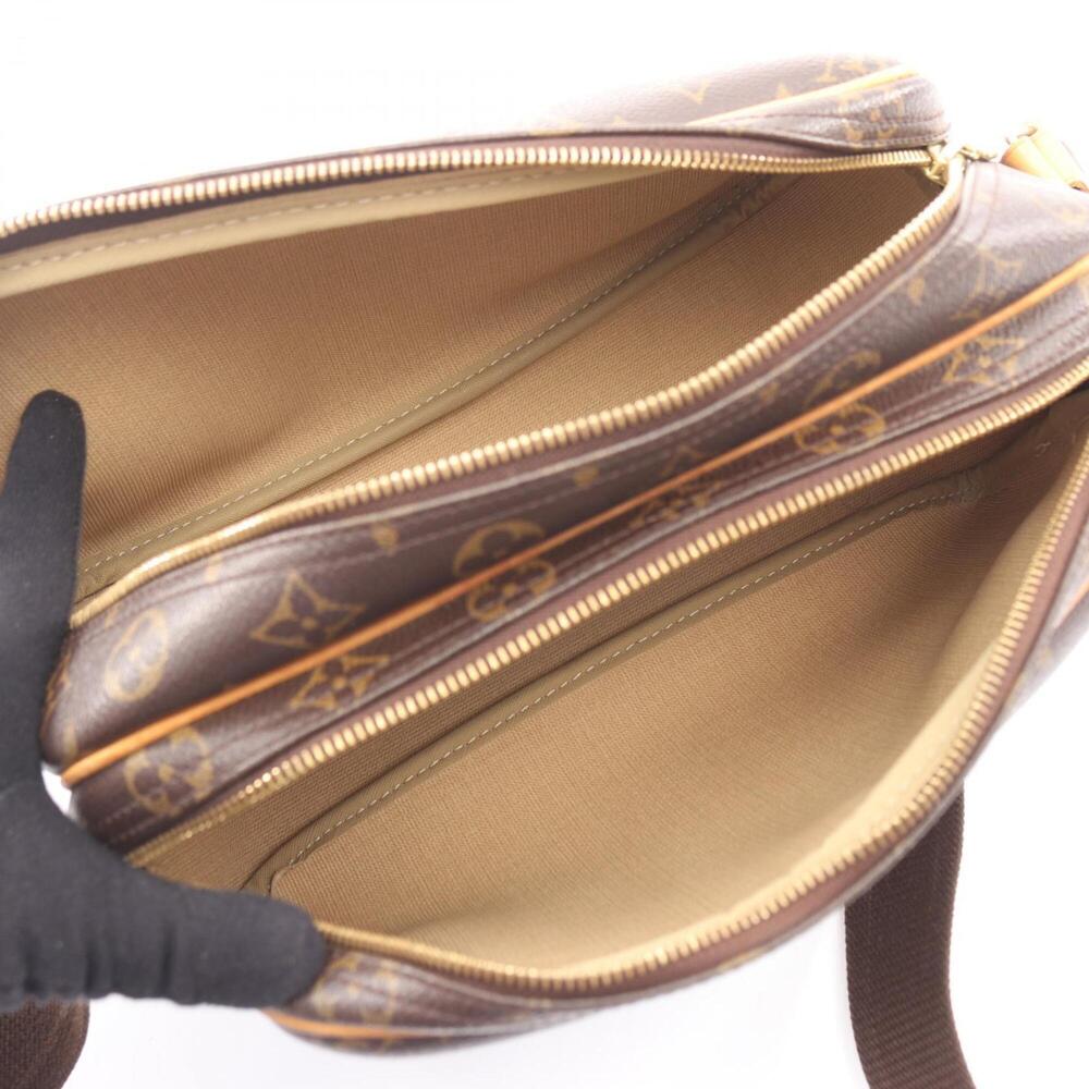 LOUIS VUITTON Brown Monogram Leather Shoulder Bag - Picture 3 of 10